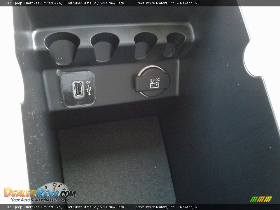 2020 Jeep Cherokee Limited 4x4 Billet Silver Metallic / Ski Gray/Black Photo #30