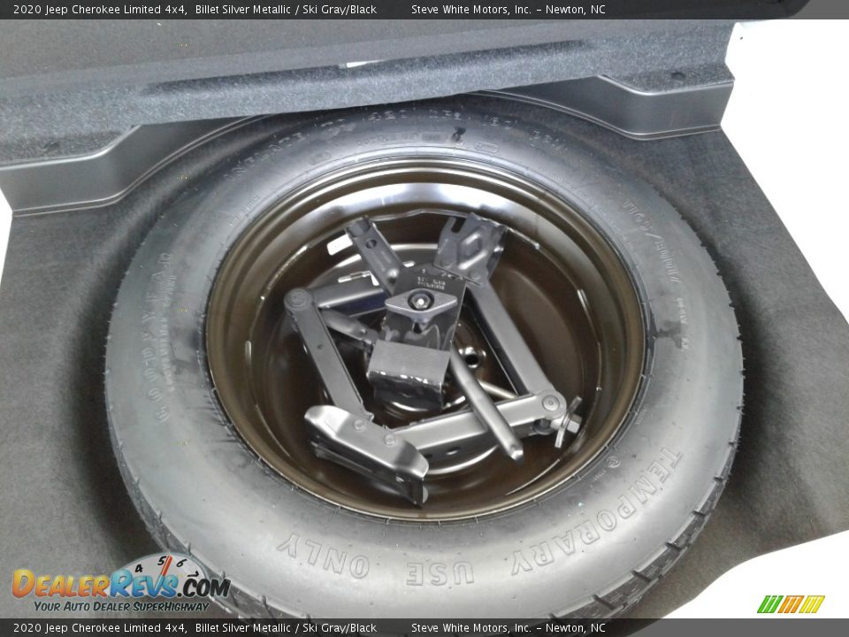 2020 Jeep Cherokee Limited 4x4 Billet Silver Metallic / Ski Gray/Black Photo #32