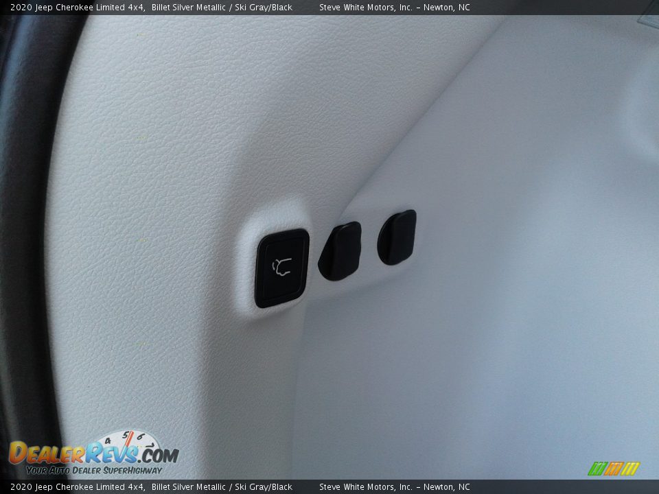 2020 Jeep Cherokee Limited 4x4 Billet Silver Metallic / Ski Gray/Black Photo #33