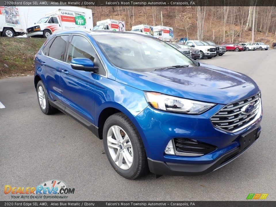 Front 3/4 View of 2020 Ford Edge SEL AWD Photo #3
