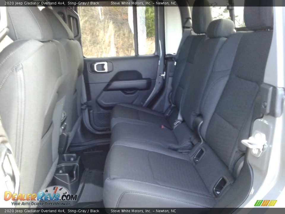Rear Seat of 2020 Jeep Gladiator Overland 4x4 Photo #17