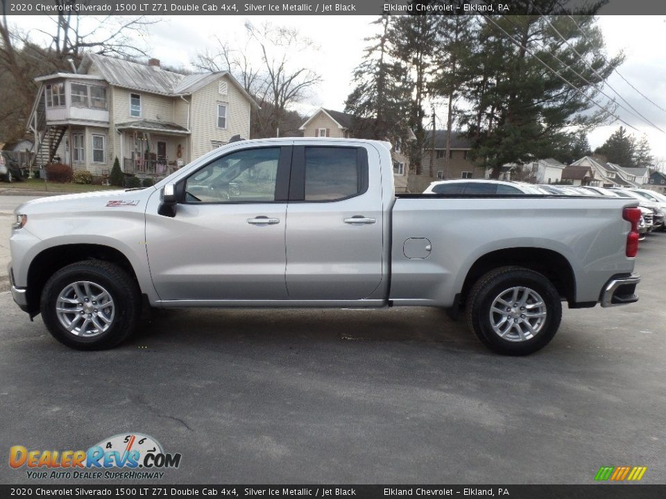 Silver Ice Metallic 2020 Chevrolet Silverado 1500 LT Z71 Double Cab 4x4 Photo #4