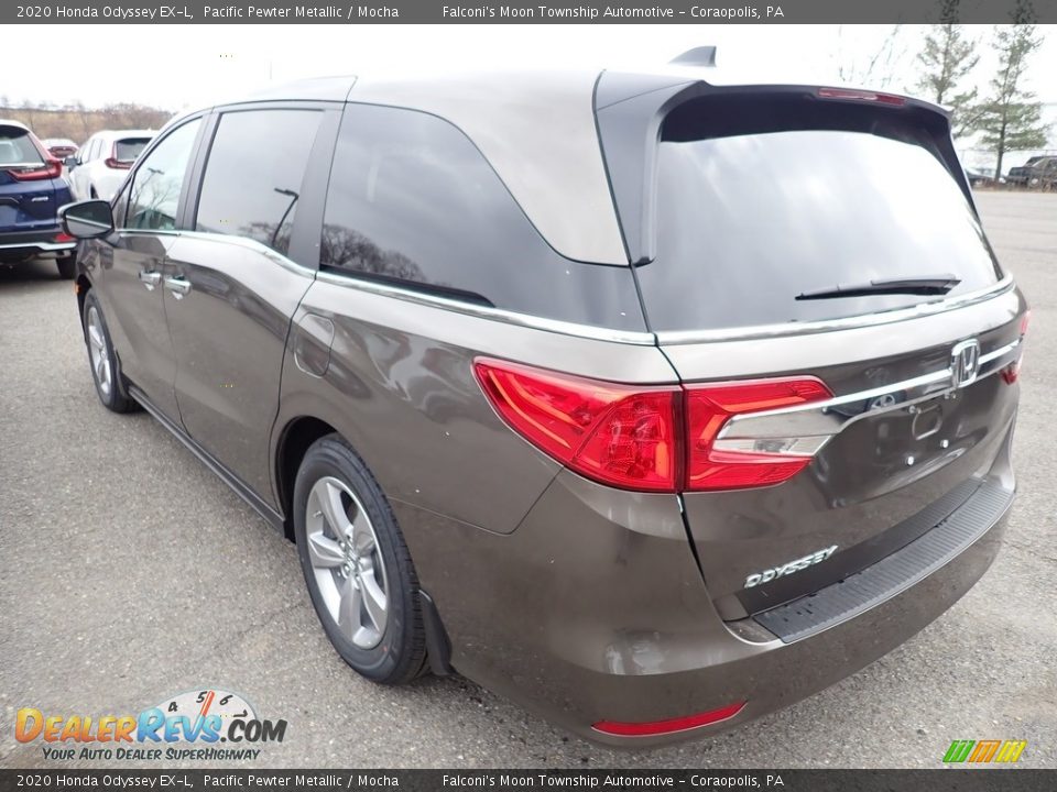 2020 Honda Odyssey EX-L Pacific Pewter Metallic / Mocha Photo #2