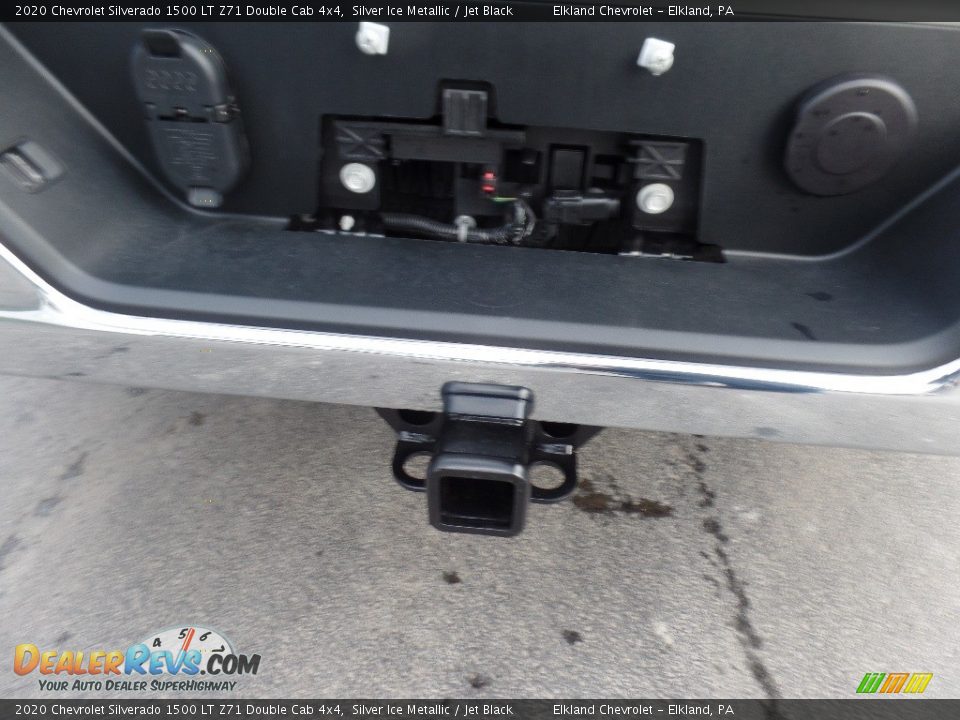 2020 Chevrolet Silverado 1500 LT Z71 Double Cab 4x4 Silver Ice Metallic / Jet Black Photo #11