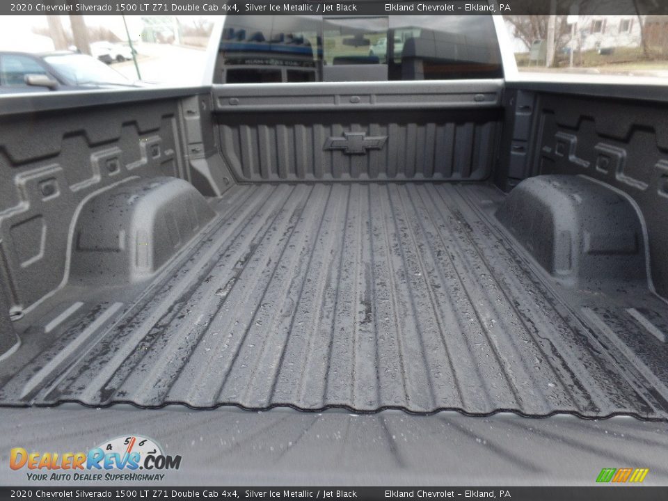 2020 Chevrolet Silverado 1500 LT Z71 Double Cab 4x4 Silver Ice Metallic / Jet Black Photo #12