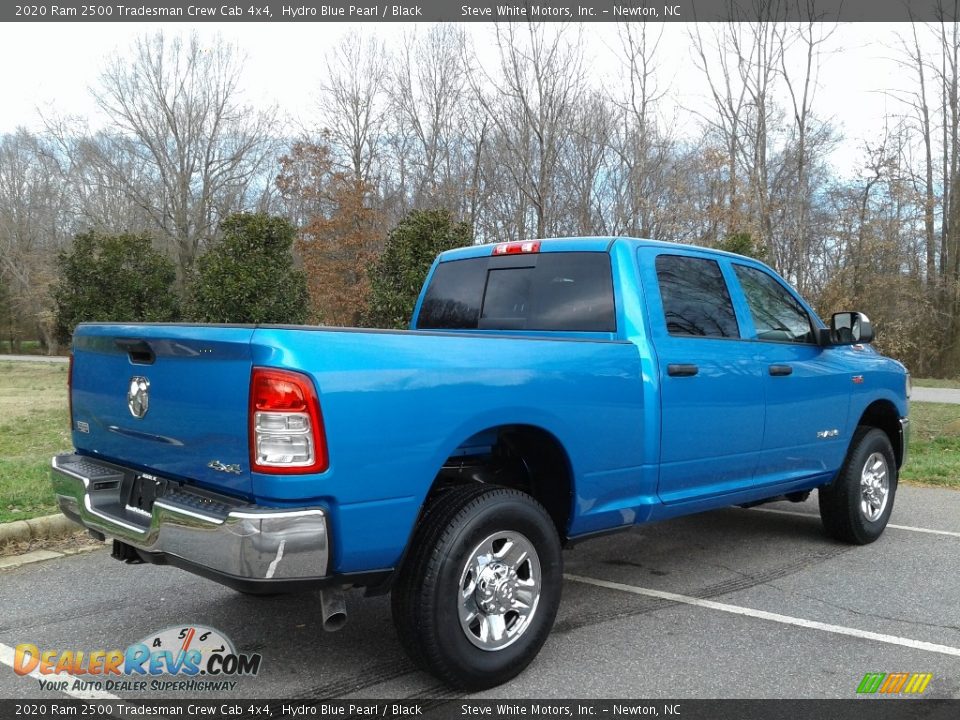 2020 Ram 2500 Tradesman Crew Cab 4x4 Hydro Blue Pearl / Black Photo #6