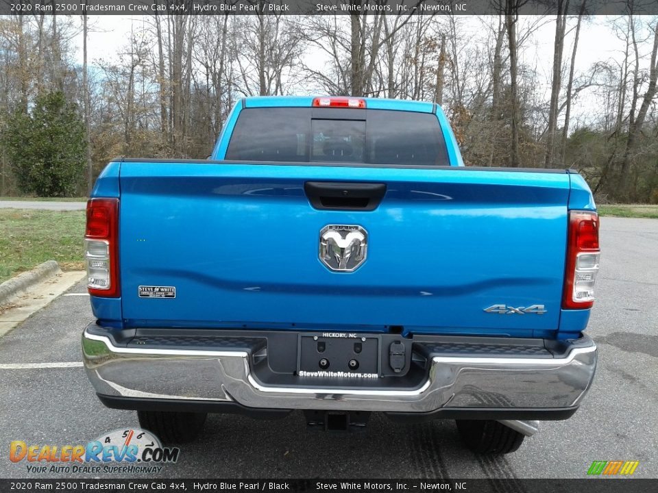 2020 Ram 2500 Tradesman Crew Cab 4x4 Hydro Blue Pearl / Black Photo #7