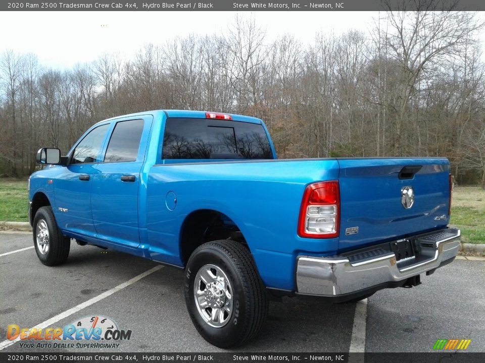 2020 Ram 2500 Tradesman Crew Cab 4x4 Hydro Blue Pearl / Black Photo #9