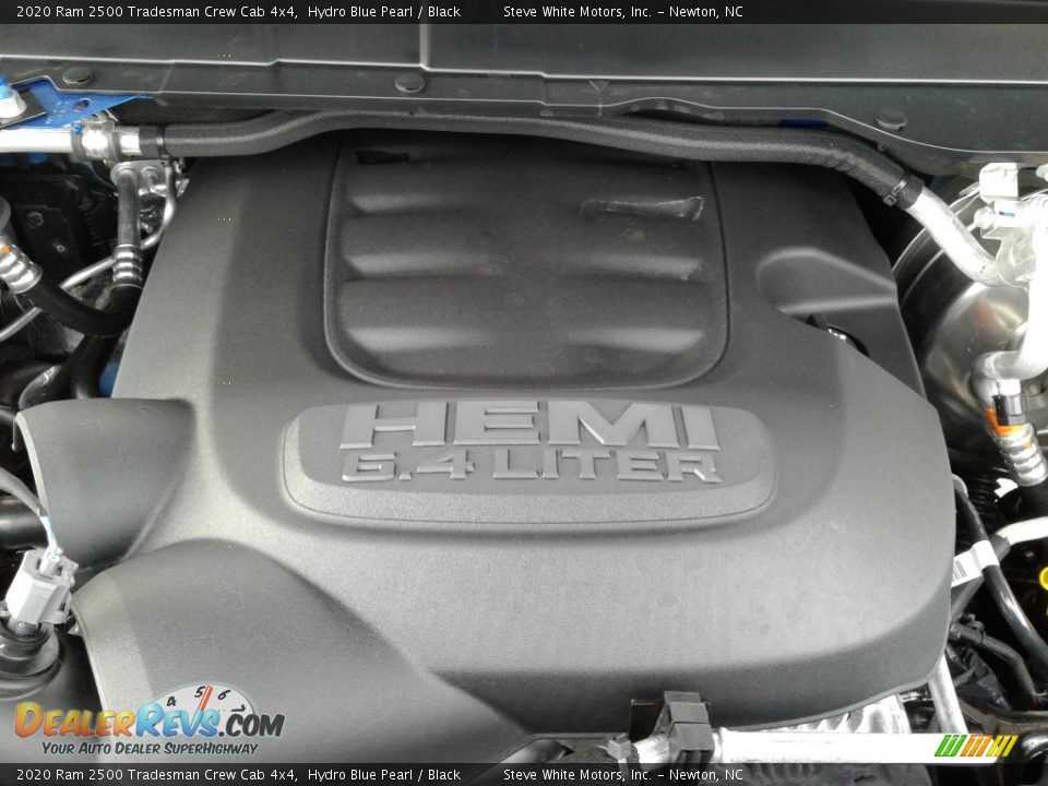2020 Ram 2500 Tradesman Crew Cab 4x4 Hydro Blue Pearl / Black Photo #10