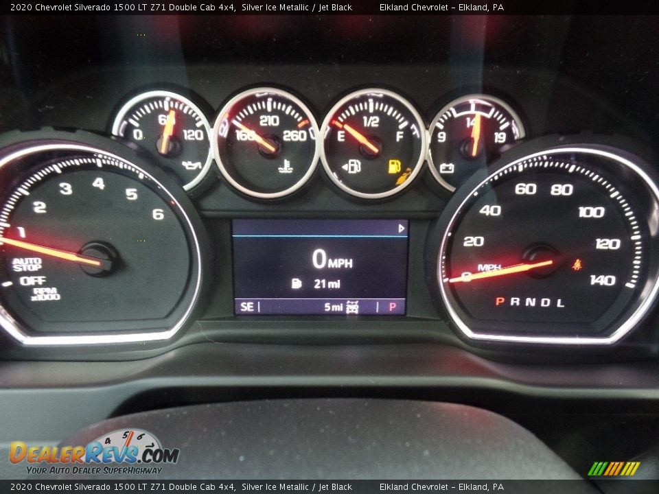 2020 Chevrolet Silverado 1500 LT Z71 Double Cab 4x4 Gauges Photo #27