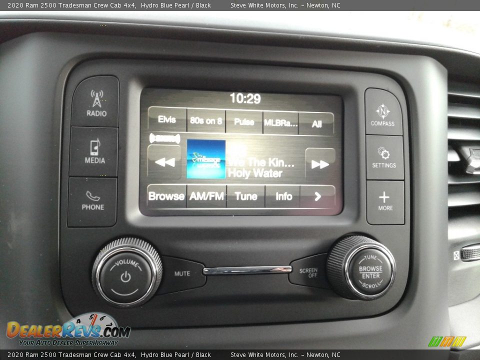 2020 Ram 2500 Tradesman Crew Cab 4x4 Hydro Blue Pearl / Black Photo #22