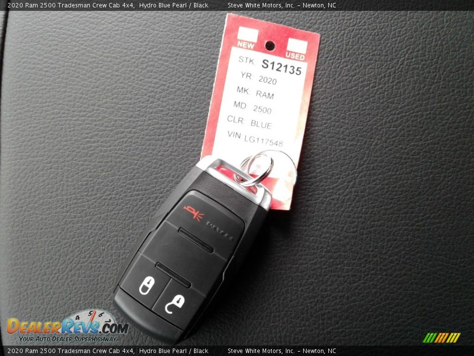 2020 Ram 2500 Tradesman Crew Cab 4x4 Hydro Blue Pearl / Black Photo #28