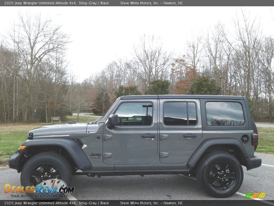 2020 Jeep Wrangler Unlimited Altitude 4x4 Sting-Gray / Black Photo #1