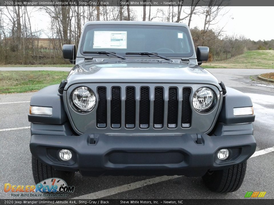 2020 Jeep Wrangler Unlimited Altitude 4x4 Sting-Gray / Black Photo #3