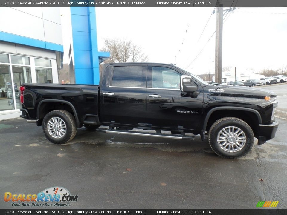 2020 Chevrolet Silverado 2500HD High Country Crew Cab 4x4 Black / Jet Black Photo #6
