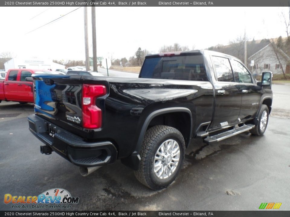 2020 Chevrolet Silverado 2500HD High Country Crew Cab 4x4 Black / Jet Black Photo #7
