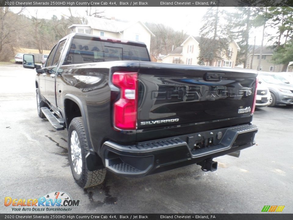2020 Chevrolet Silverado 2500HD High Country Crew Cab 4x4 Black / Jet Black Photo #9