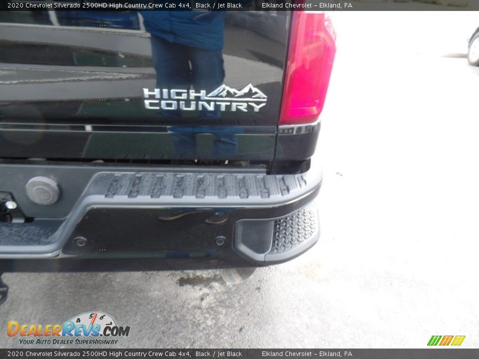 2020 Chevrolet Silverado 2500HD High Country Crew Cab 4x4 Black / Jet Black Photo #13