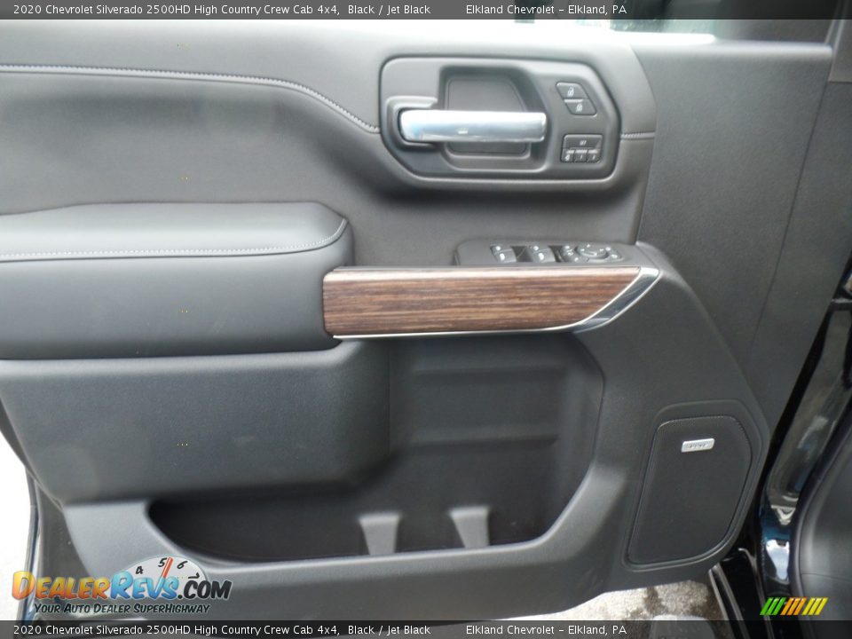 2020 Chevrolet Silverado 2500HD High Country Crew Cab 4x4 Black / Jet Black Photo #16