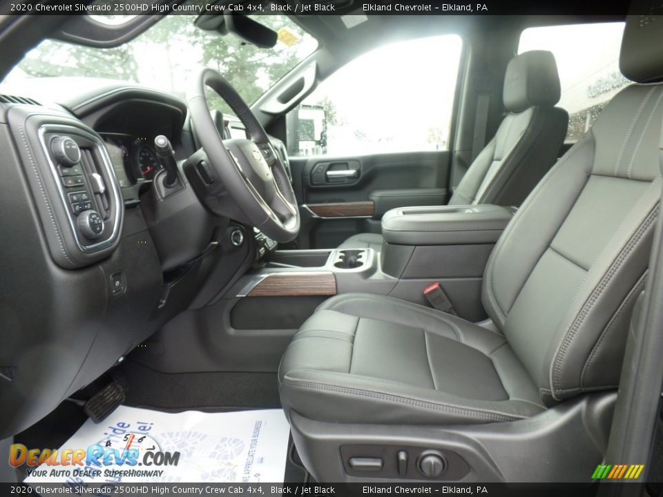 2020 Chevrolet Silverado 2500HD High Country Crew Cab 4x4 Black / Jet Black Photo #18