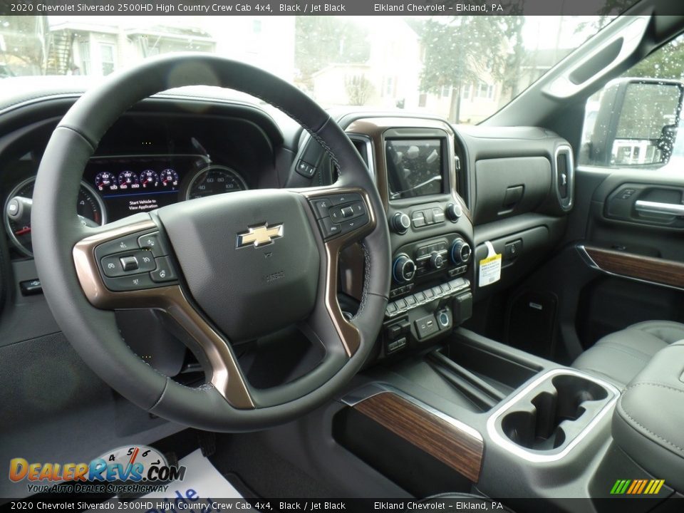 2020 Chevrolet Silverado 2500HD High Country Crew Cab 4x4 Black / Jet Black Photo #19