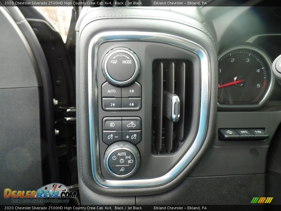 2020 Chevrolet Silverado 2500HD High Country Crew Cab 4x4 Black / Jet Black Photo #23