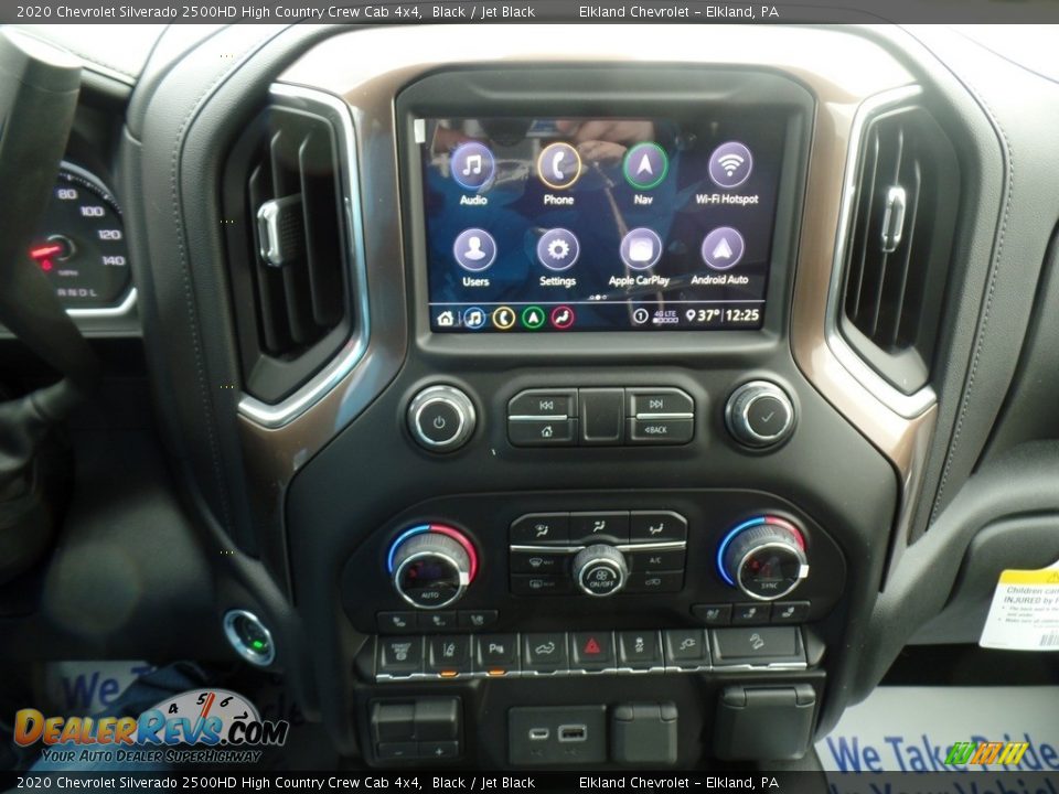 2020 Chevrolet Silverado 2500HD High Country Crew Cab 4x4 Black / Jet Black Photo #26