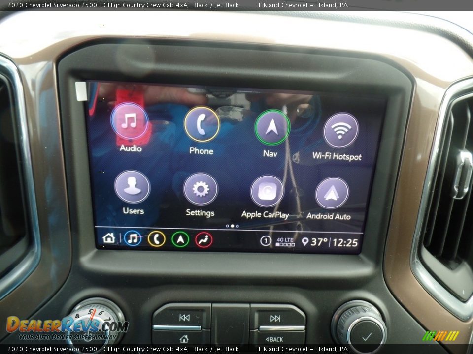 2020 Chevrolet Silverado 2500HD High Country Crew Cab 4x4 Black / Jet Black Photo #27