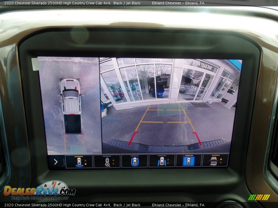 2020 Chevrolet Silverado 2500HD High Country Crew Cab 4x4 Black / Jet Black Photo #32