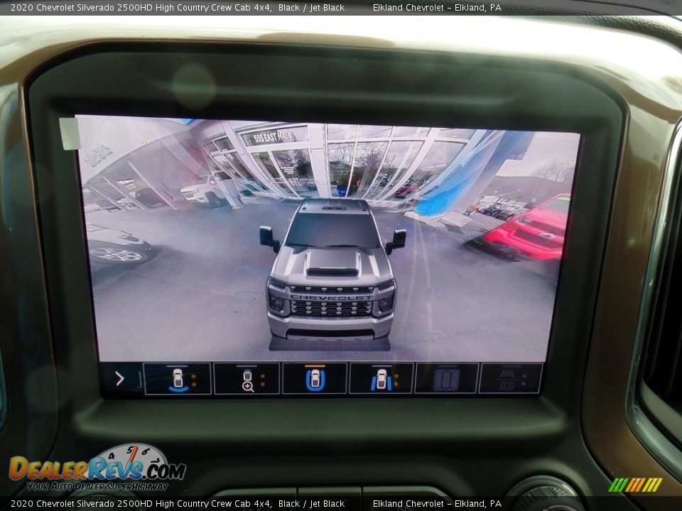 2020 Chevrolet Silverado 2500HD High Country Crew Cab 4x4 Black / Jet Black Photo #33