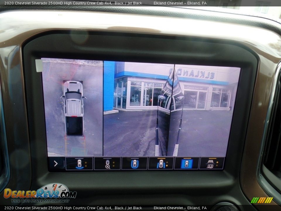 2020 Chevrolet Silverado 2500HD High Country Crew Cab 4x4 Black / Jet Black Photo #34