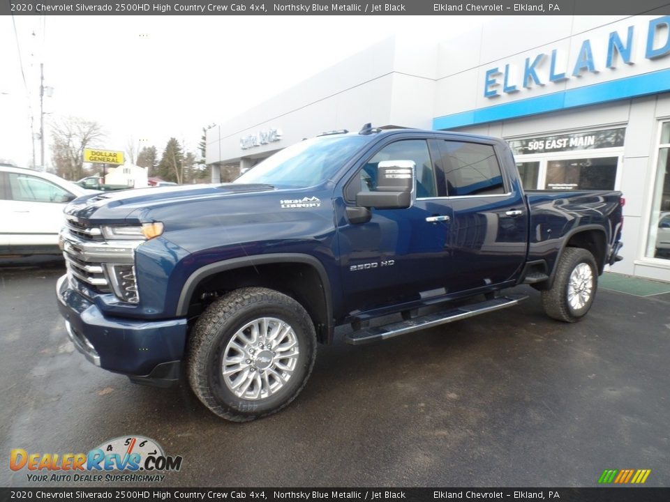 2020 Chevrolet Silverado 2500HD High Country Crew Cab 4x4 Northsky Blue Metallic / Jet Black Photo #1