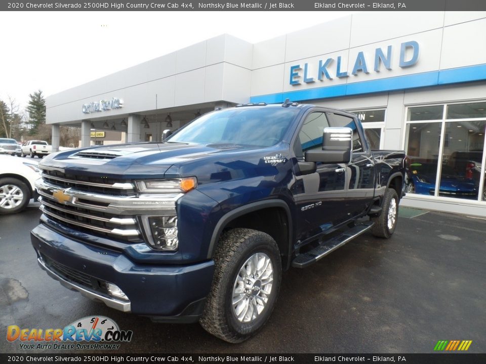 2020 Chevrolet Silverado 2500HD High Country Crew Cab 4x4 Northsky Blue Metallic / Jet Black Photo #2
