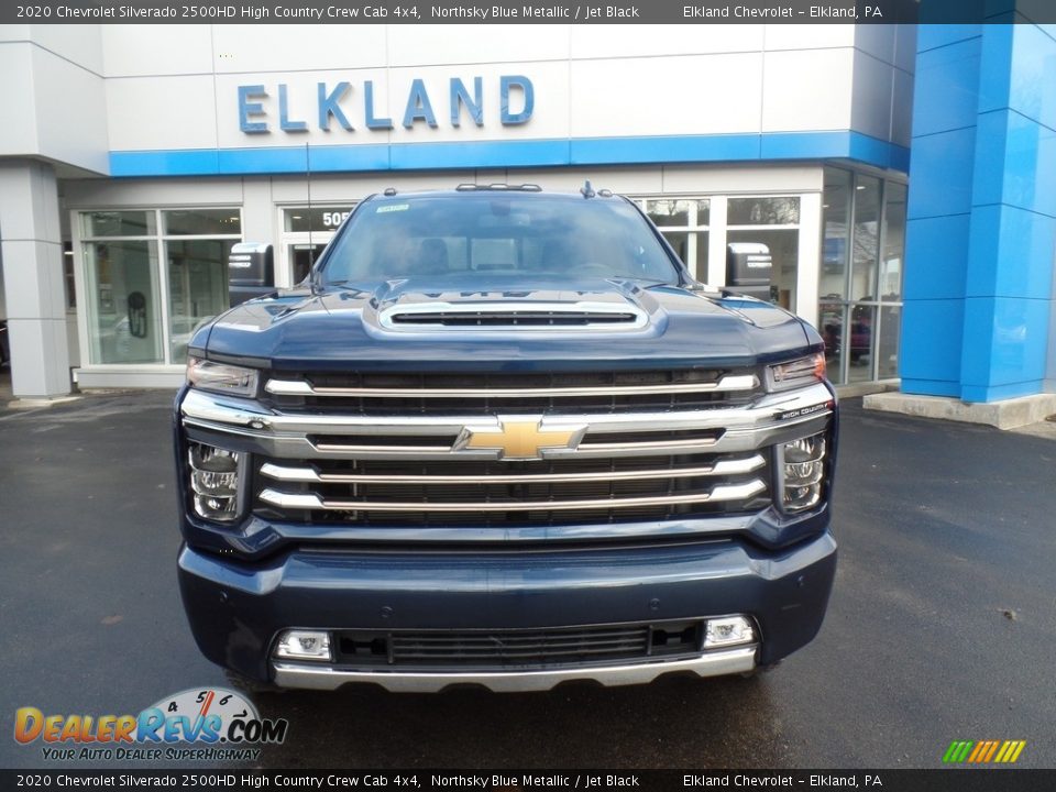 2020 Chevrolet Silverado 2500HD High Country Crew Cab 4x4 Northsky Blue Metallic / Jet Black Photo #3