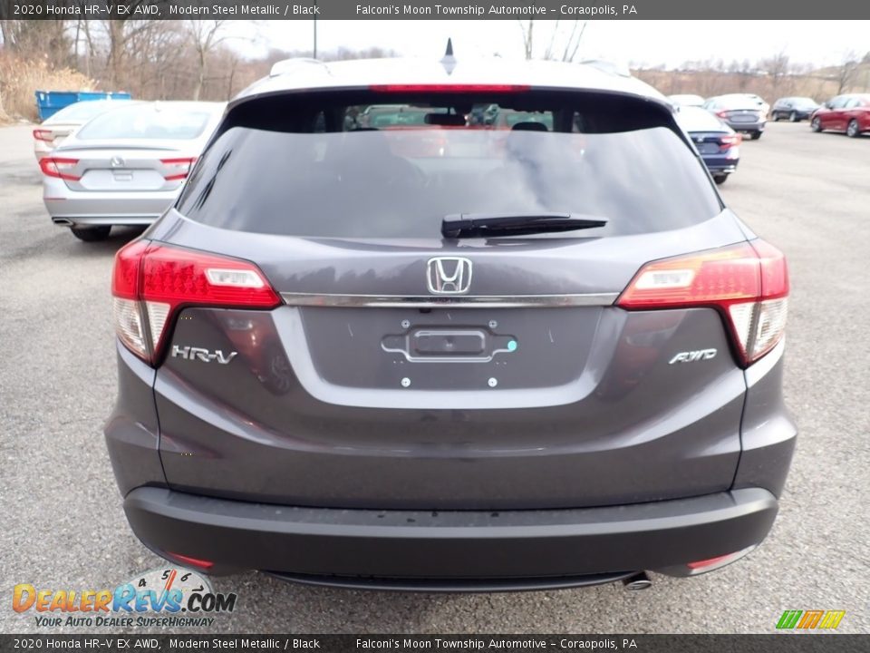 2020 Honda HR-V EX AWD Modern Steel Metallic / Black Photo #3