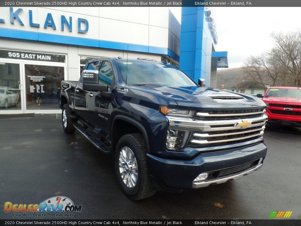 2020 Chevrolet Silverado 2500HD High Country Crew Cab 4x4 Northsky Blue Metallic / Jet Black Photo #4