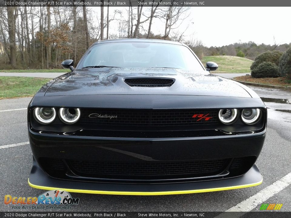 2020 Dodge Challenger R/T Scat Pack Widebody Pitch Black / Black Photo #3