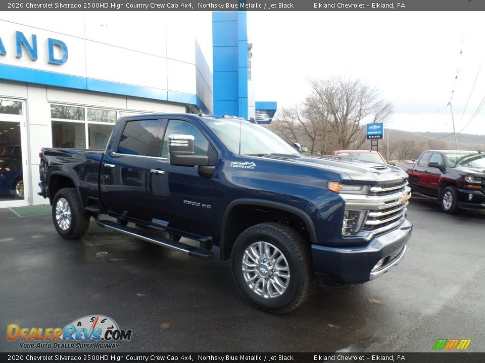 2020 Chevrolet Silverado 2500HD High Country Crew Cab 4x4 Northsky Blue Metallic / Jet Black Photo #5