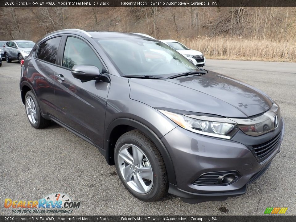 2020 Honda HR-V EX AWD Modern Steel Metallic / Black Photo #5