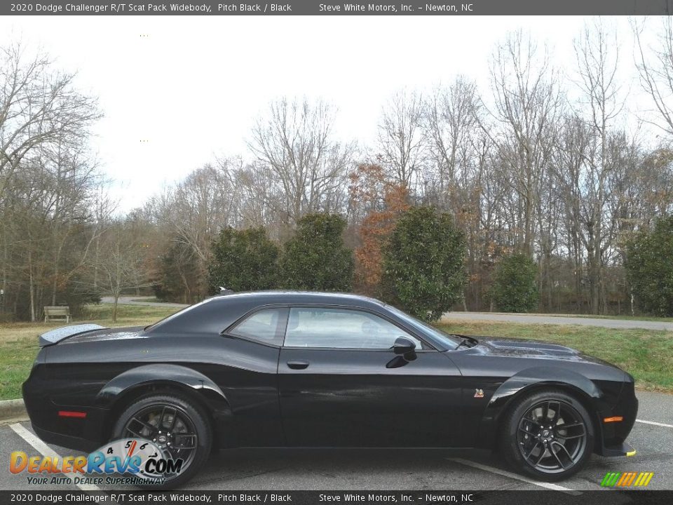 Pitch Black 2020 Dodge Challenger R/T Scat Pack Widebody Photo #5