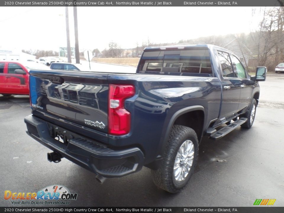 2020 Chevrolet Silverado 2500HD High Country Crew Cab 4x4 Northsky Blue Metallic / Jet Black Photo #7