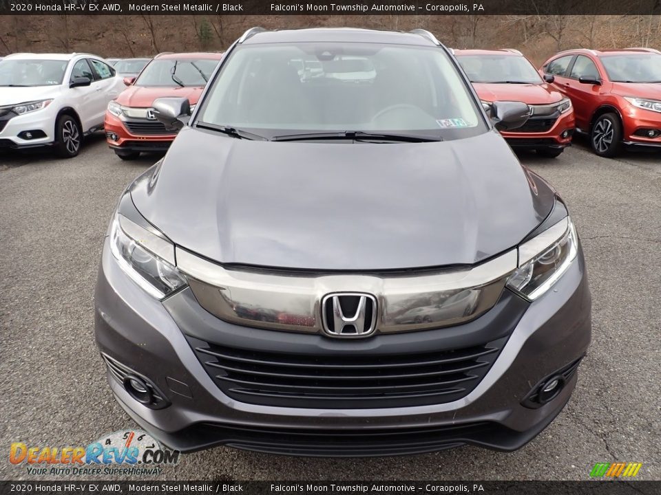 2020 Honda HR-V EX AWD Modern Steel Metallic / Black Photo #6