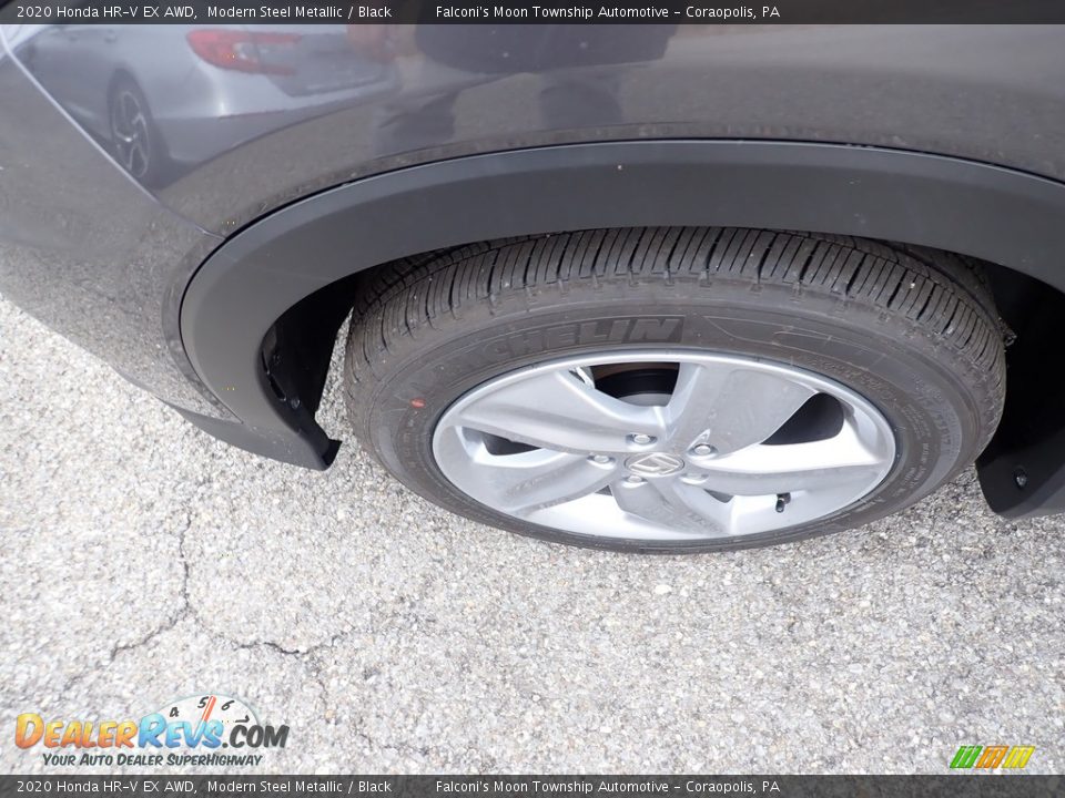 2020 Honda HR-V EX AWD Modern Steel Metallic / Black Photo #7