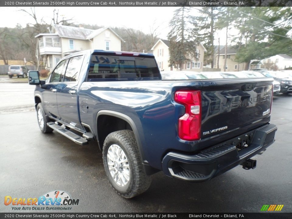 2020 Chevrolet Silverado 2500HD High Country Crew Cab 4x4 Northsky Blue Metallic / Jet Black Photo #9