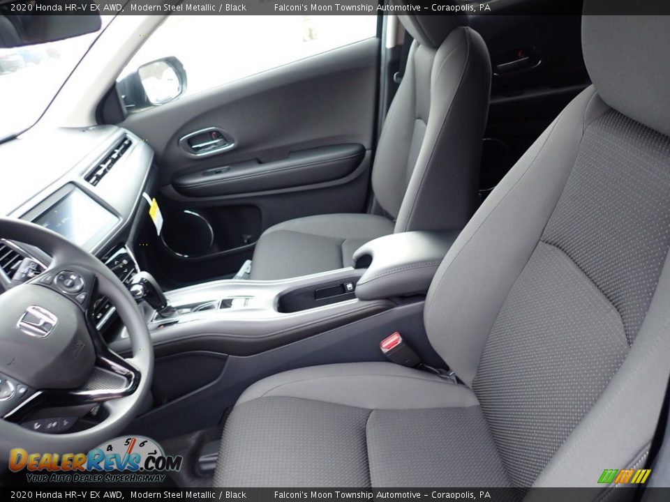 2020 Honda HR-V EX AWD Modern Steel Metallic / Black Photo #8