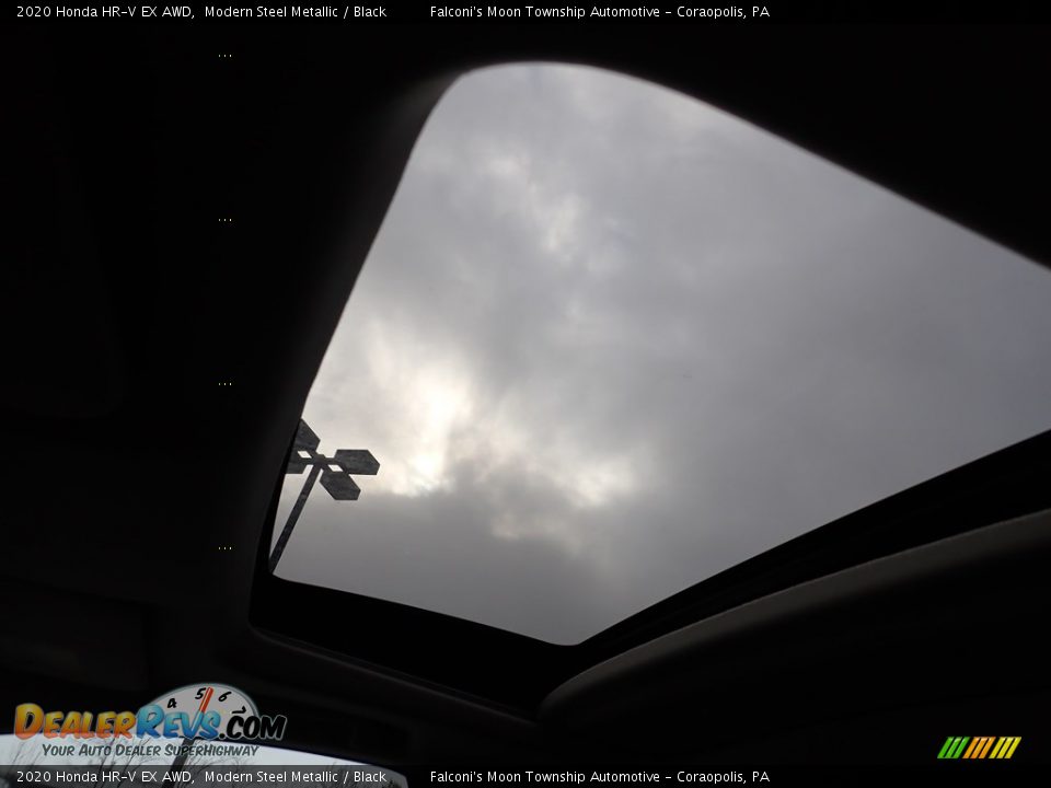 2020 Honda HR-V EX AWD Modern Steel Metallic / Black Photo #14