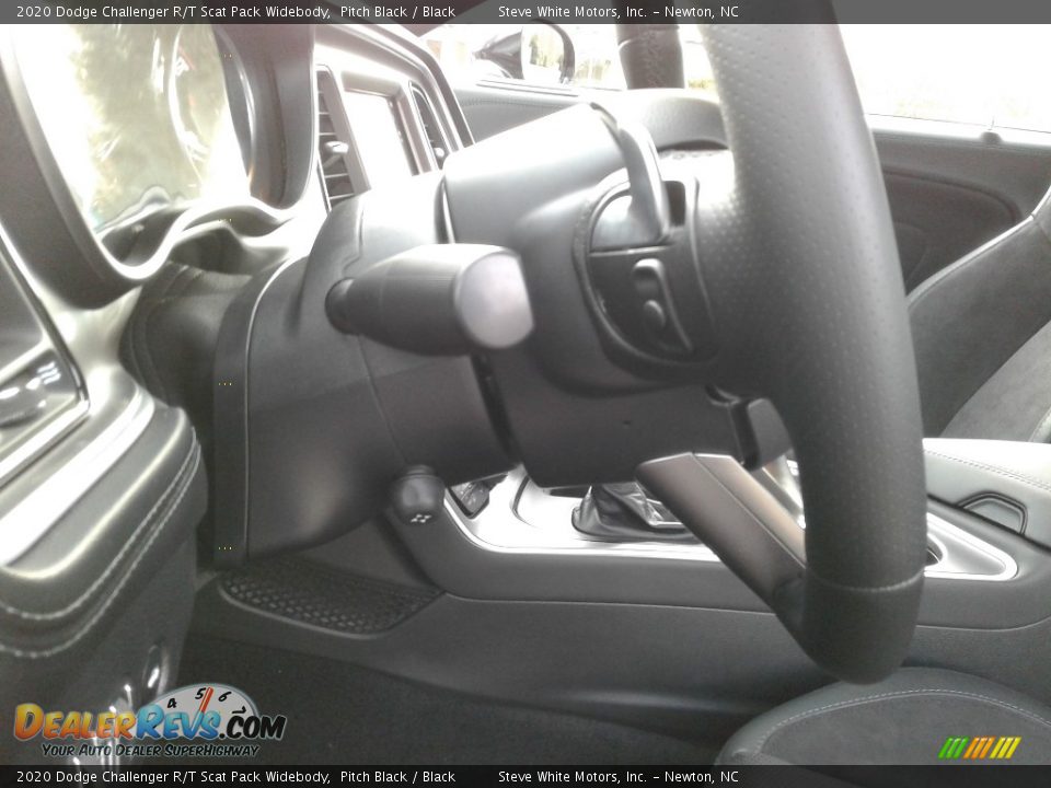 2020 Dodge Challenger R/T Scat Pack Widebody Pitch Black / Black Photo #13