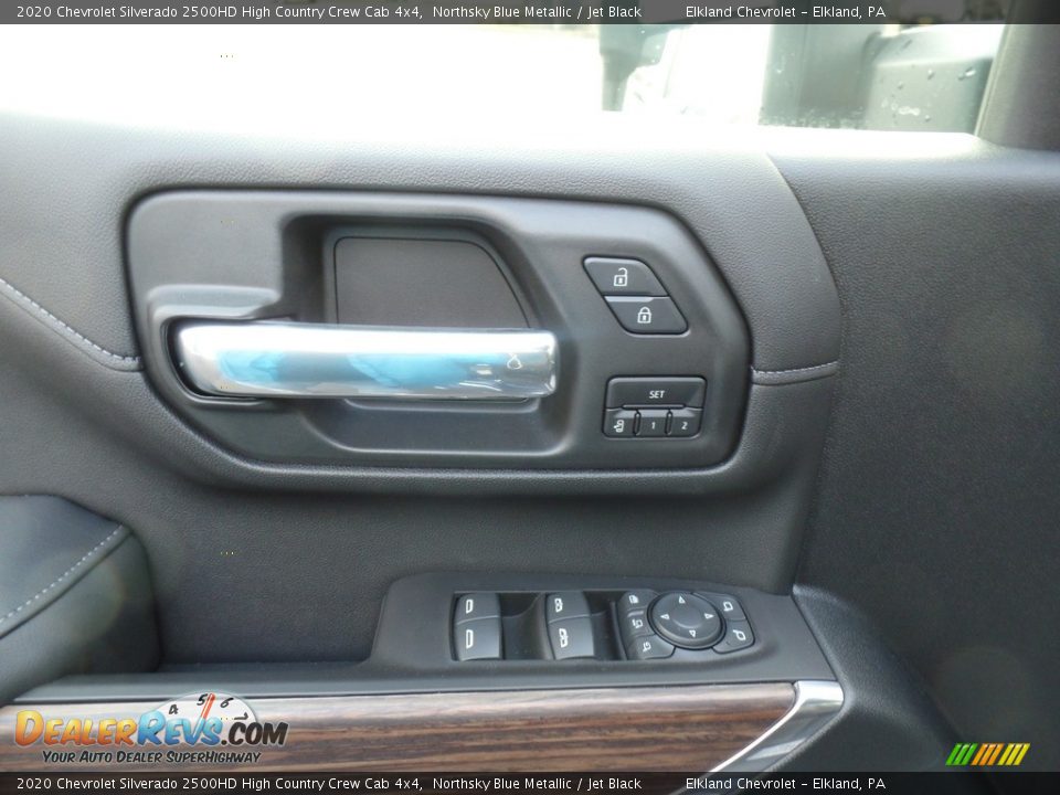 2020 Chevrolet Silverado 2500HD High Country Crew Cab 4x4 Northsky Blue Metallic / Jet Black Photo #17