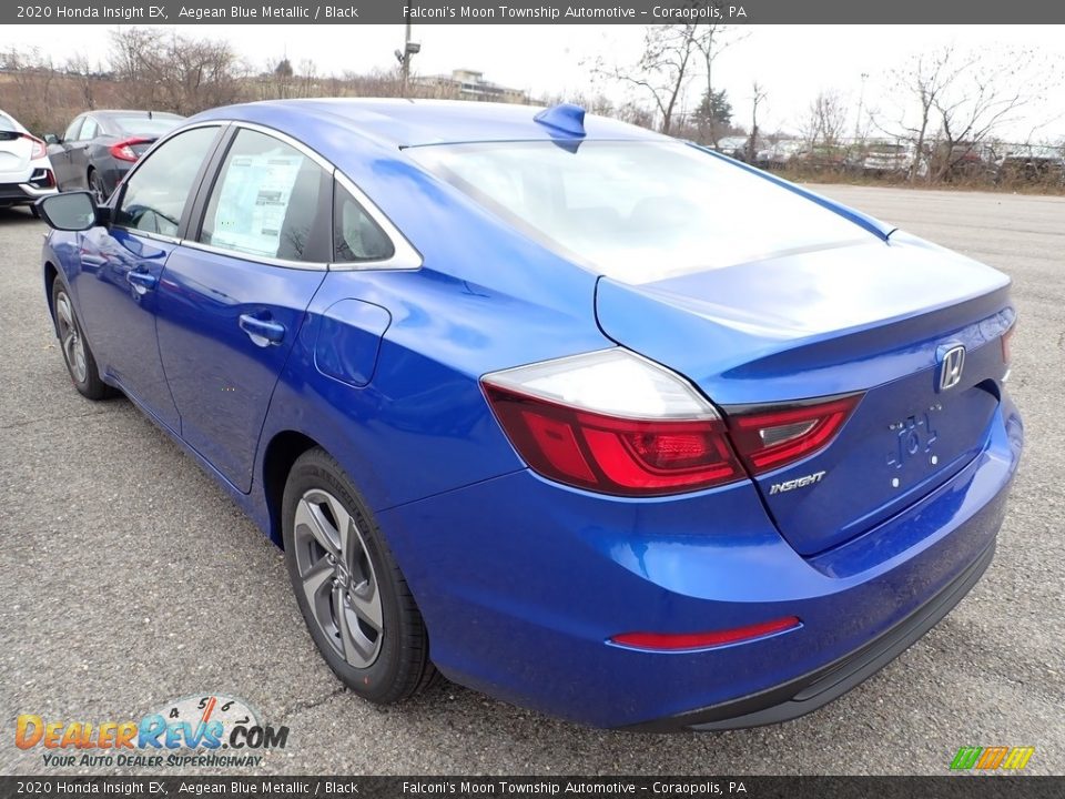 2020 Honda Insight EX Aegean Blue Metallic / Black Photo #1