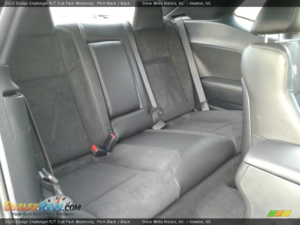 Rear Seat of 2020 Dodge Challenger R/T Scat Pack Widebody Photo #15